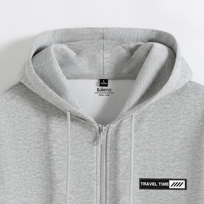 Baleno American Style Loose Fit Zip-Up Hoodie
