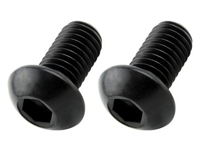 POSH FAITH Motorcycle Supplies Button Cap Bolt Stainless Steel Black