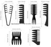 Men's Wide-Tooth Textured Comb for Hair Styling