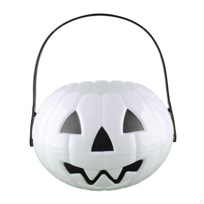 Conteneur Seau à Bonbons d'Halloween, Décoration, avec Poignée, Support,