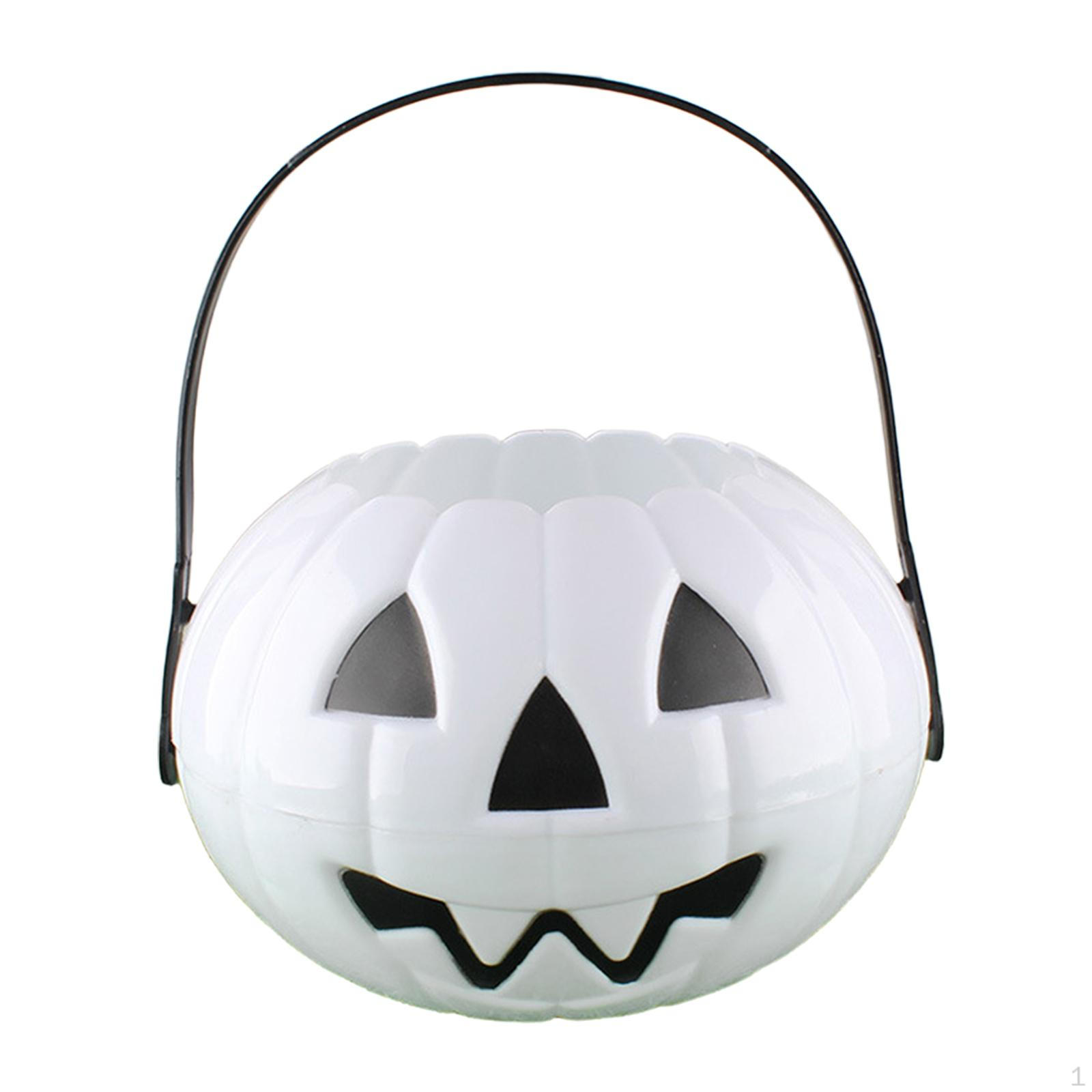 

Halloween Candy Bucket, Decoration, with Handle, Kids Basket