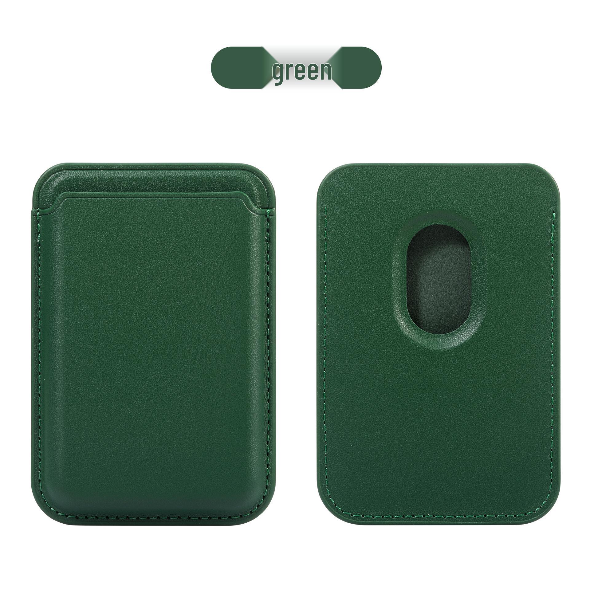 

Кожаный картхолдер MagSafe для iPhone 17/16/15 - Прочный магнитный чехол 13 N52 magnets・bagged