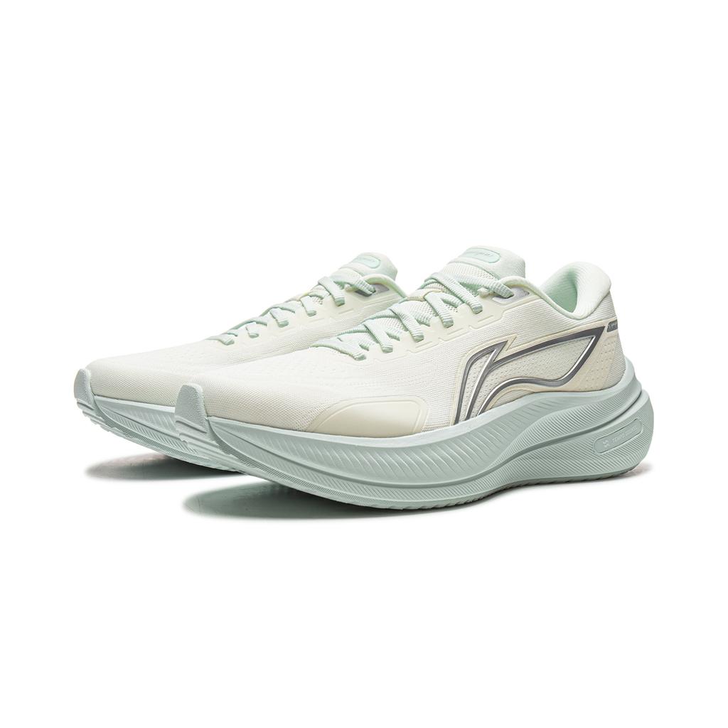 Li Ning Yueying 5 Cushioning, Wear Resistant Low top Running Shoes Women's Ivory ARHW004-2