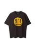 Print Vintage Streetwear Highquality Washed Shortsleeve Tops Highstreet Casual Loose Pure Cotton Tshirts