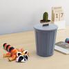 3D Printed Raccoon Figurine Movable Joints Raccoon Fidget Toy Trash Can with Articulated Raccoon Inside Desktop Decoration Ornament