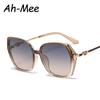 Fashion Square Sunglasses Women Trendy Style Sun Glasses For Lady Vintage Shades Gradient  Uv400 Streetwear Eyewear
