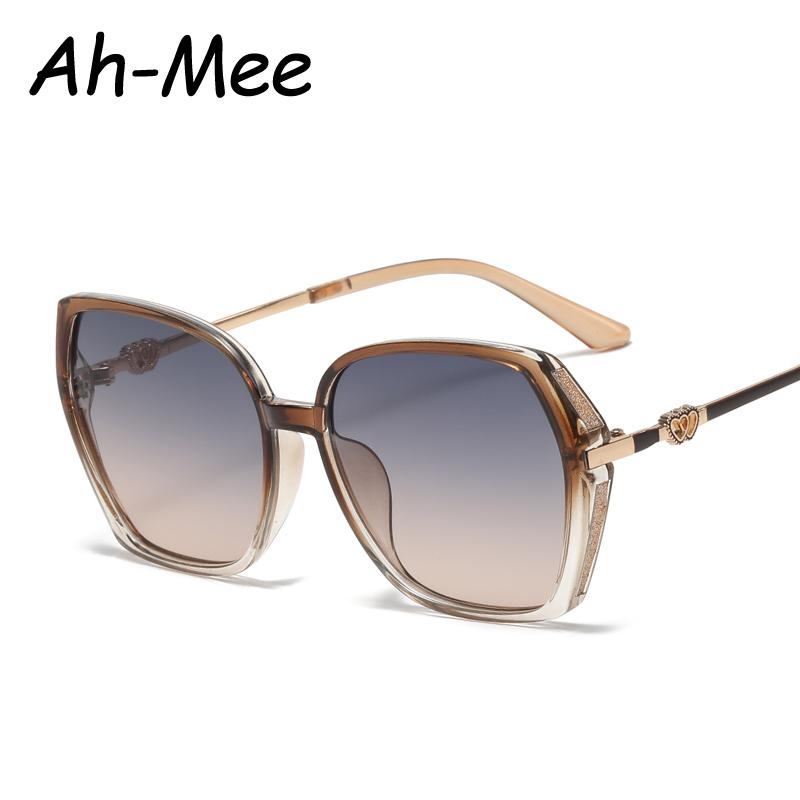 Fashion Square Sunglasses Women Trendy Style Sun Glasses For Lady Vintage Shades Gradient  Uv400 Streetwear Eyewear