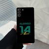 Fernando Alonso Case For Samsung Galaxy S23 S22 S21 Ultra S20 FE S8 S9 S10 Note 10 Plus Note20 Ultra Cover