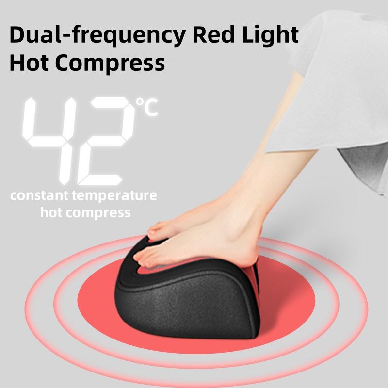 Shiatsu Foot Massager Machine with Heat Electric Feet and Calf Massager with Roller Kneading Deep Tissue Massage Relaxation Gift