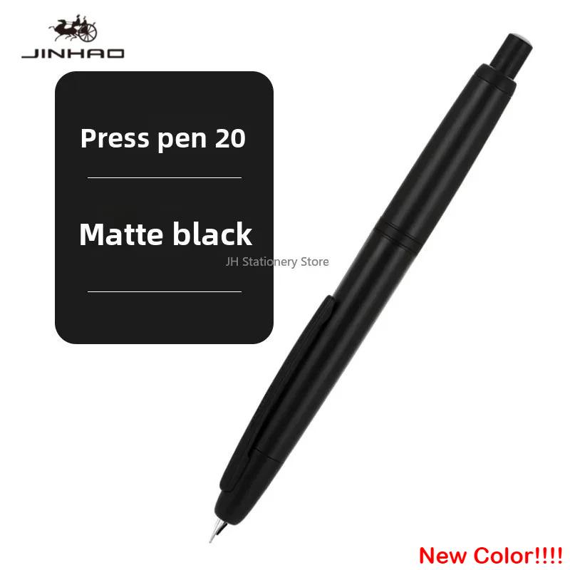 JINHAO 20 Press Fountain Pen Elegant Luxury Ink Pen F EF Nib Writing Calligraphy Pens School Supplies Stationery