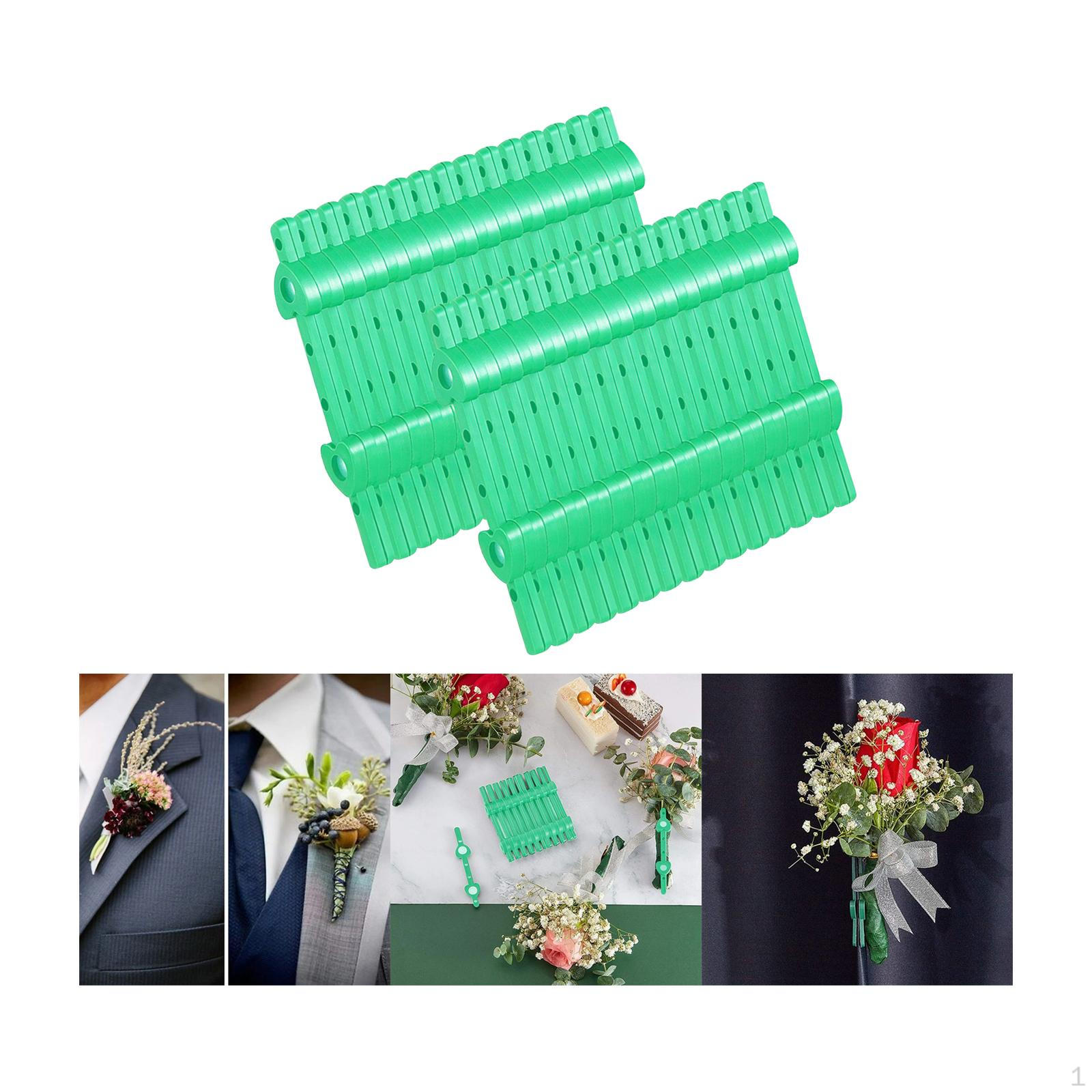 30 Pieces Floral Boutonniere Magnets Handmade for Party Boutonnieres Wedding
