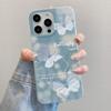 Luxury Bow Knot Phone Case For iPhone 11 16 Pro Max 13 15 12 14 Plus 16promax 15promax 14promax 13promax Soft IMD Funda Cover