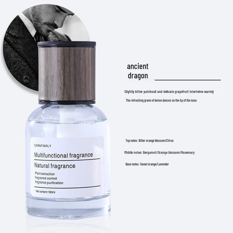 TikTok Large Capacity Car Diffuser: High-End Flameless Fragrance Ornament for Men's Car Interior.