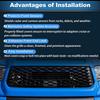 Front Grille Garnish Radar Sensor Cover for Toyota Tundra TRD PRO 2018 2019 2020 2021 Grill TSS Sensor Cover Trim No.5314134010/9018306044