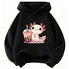 Y2k Animal Graphic Hoodie Kids Children's Sweatshirt Hoody for Boys Girls Casual Hoodies Comic Clothes