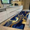 Abstract Art Hallway Runner Floor Mat Rugs Carpets Home Decoration Non Slip Washable Area Rug Anti Fatigue Fluid Home Bedroom
