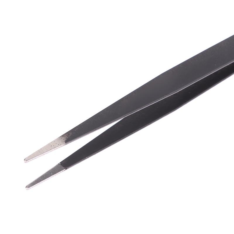 6 Pcs Precision Tweezers Set Anti-Static Esd Tweezer Stainless Steel Repair Tools For Electronics Soldering Model Jewelry Makin