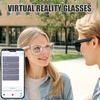 AI Smartbriller Oppladbare Bluetooth-kompatible 144 Språk Oversettelsesbriller Multifunksjonelle Smarte Briller