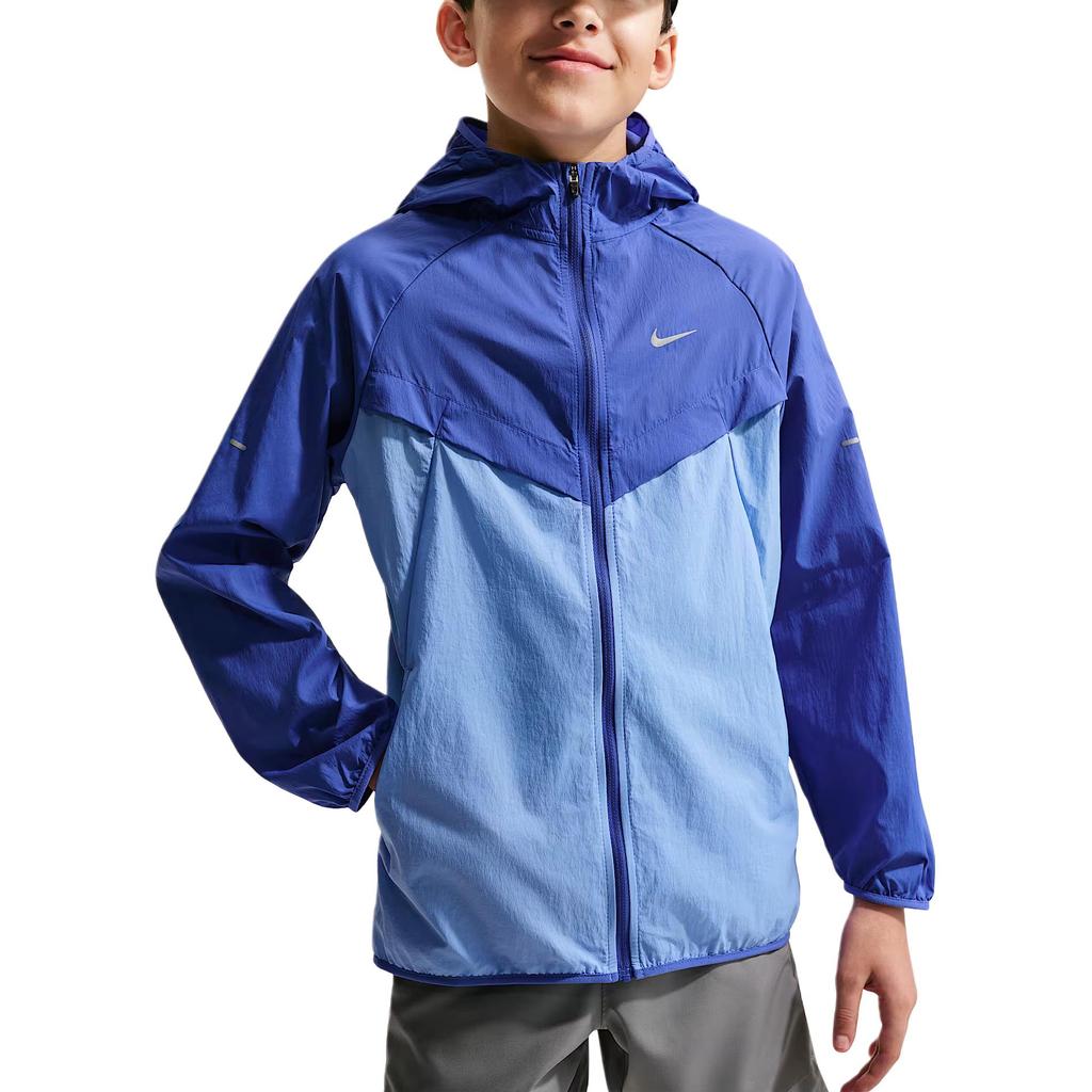 Nike Stride Repel Water-Resistant Breathable Hooded Jacket Kids Jackets IO4566-430