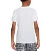 Nike Dri Fit T Shirt White/White/Black Unisex HF8079-100