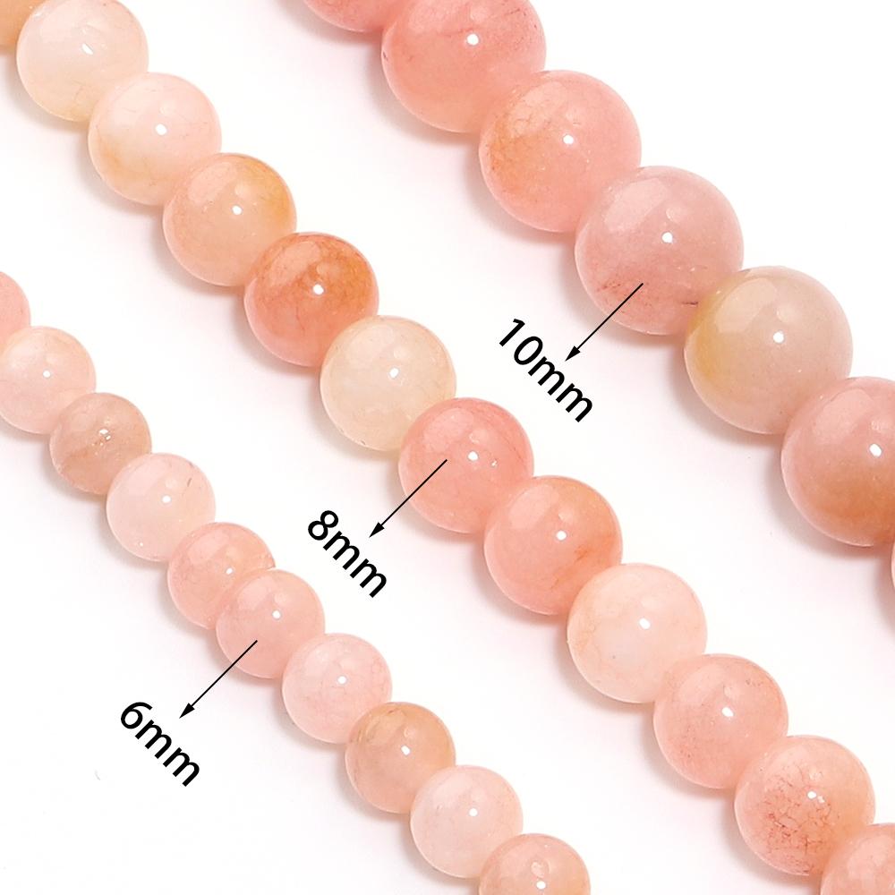 Natural Stone Beads 6/8/10mm Opal Round Loose Spacer Beads For Jewelry Making DIY Charms Bracelets Necklace Earrings Accessories