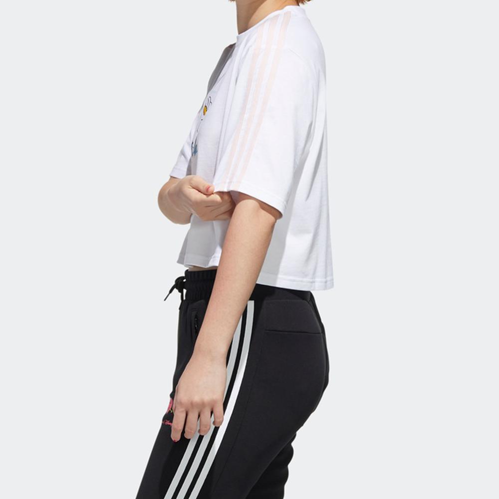 Adidas Neo Donald Duck Graphic T-Shirt Women Tops White GJ5650