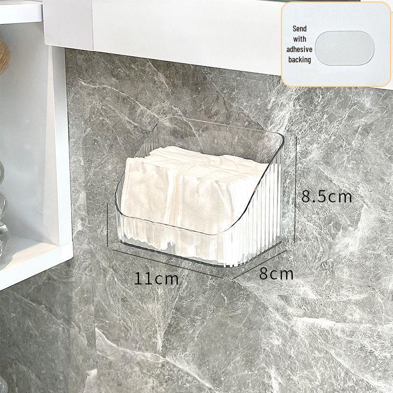 Wall-Mounted Bathroom Mirror Cabinet with Storage Shelves