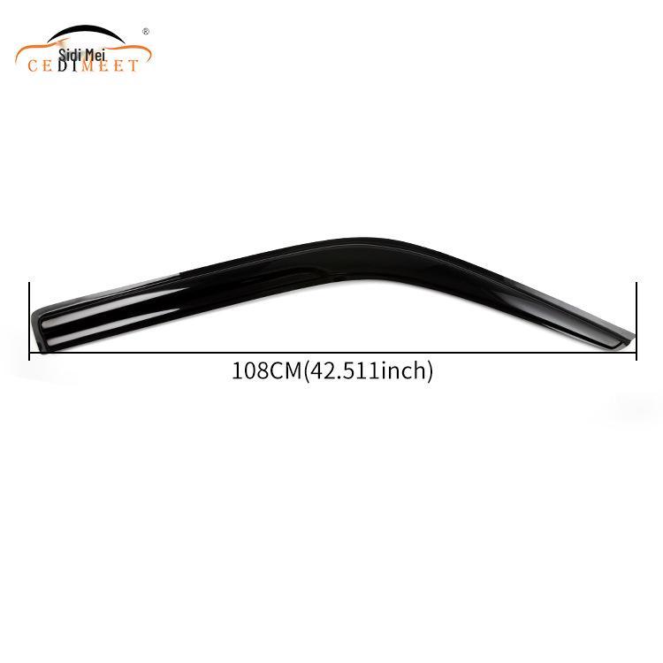 Акриловые дефлекторы окон (ветровики) для Toyota Hiace 2003-2019 2013-2019 Toyota Hiace Rain Guards чёрный