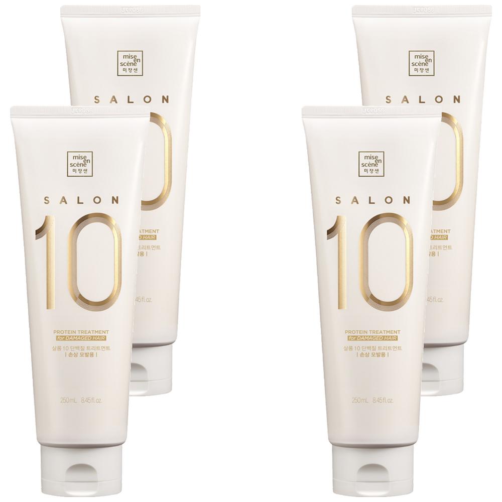 Mise en Scène Salon 10 Protein Treatment for Damaged Hair 250ml 4 pcs