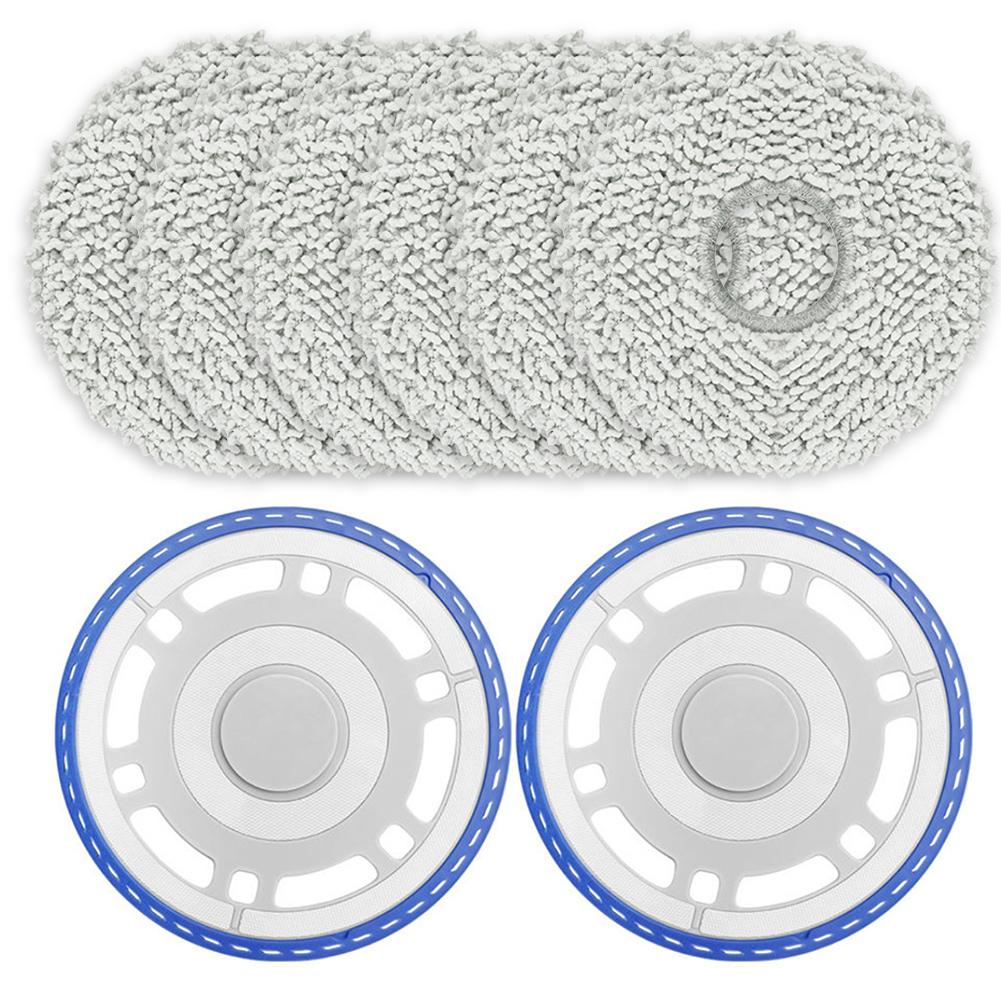 Spare Mop Cloth Frame and Pads for ECOVACS For T30 and For OMNI Robotic Vacuum Cleaners Easy Replacement Parts