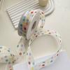 Polka Dots Gift Wrapping Ribbon Colorful Packaging Box Ribbon Gift Box Decorative Ribbon  Birthday