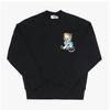 MSgm Cute Kitty Print Logo Women S SweatShirt 3941mdm108Se