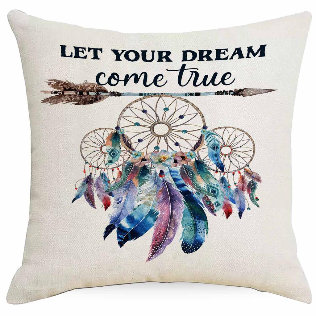 Cloth Dreamcatcher Series Cushion Cover Home Sofa Decoration Pillow Cover