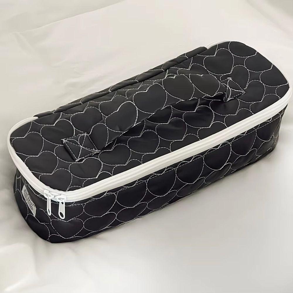 Large Capacity Curling Iron Carrying Case Travel Hair Tool Organizer  Universal Use