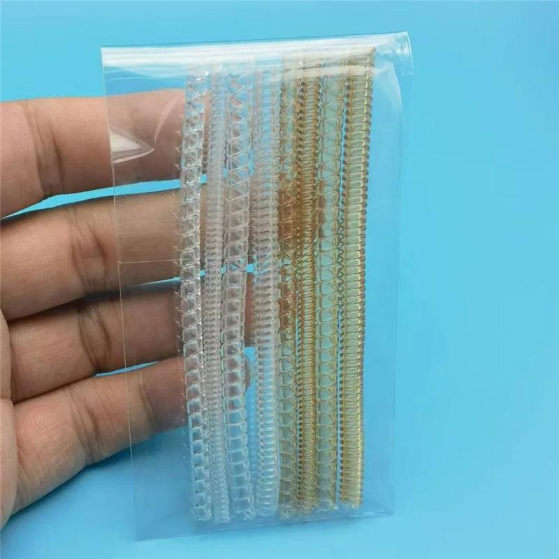 Transparent Spiral Ring Adjuster Set Invisible Silicone Guards for Loose Rings 4 Sizes Secure Fit for Men and Women