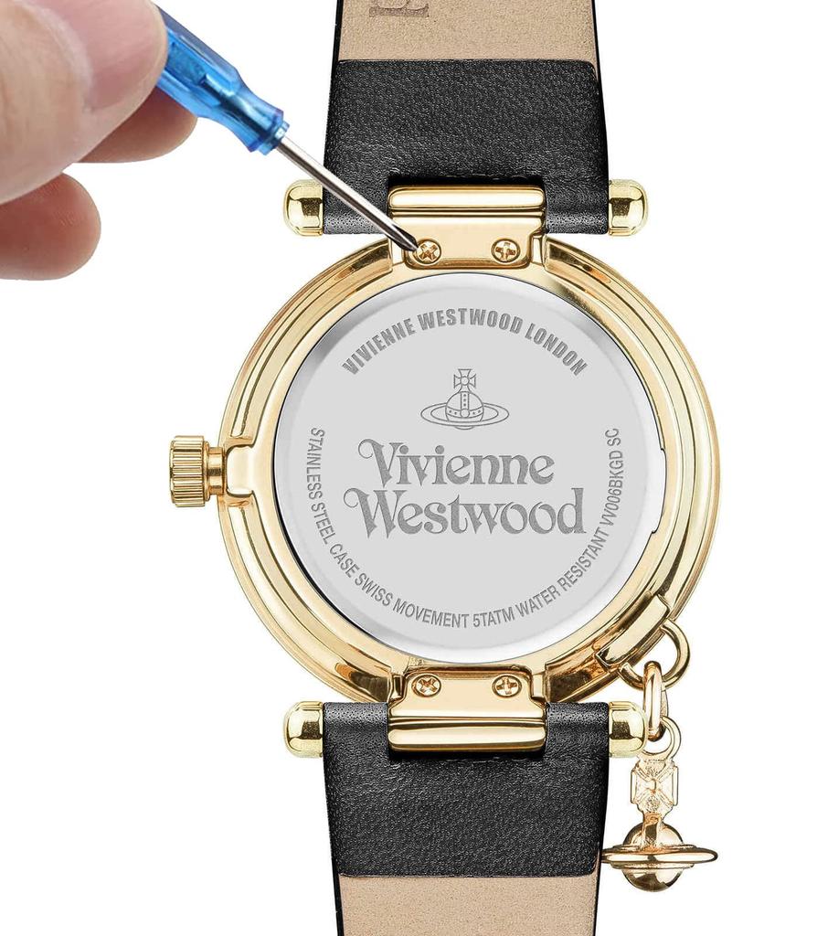 Vivienne Westwood Watch Strap, Replacement Band, VV006, Pink