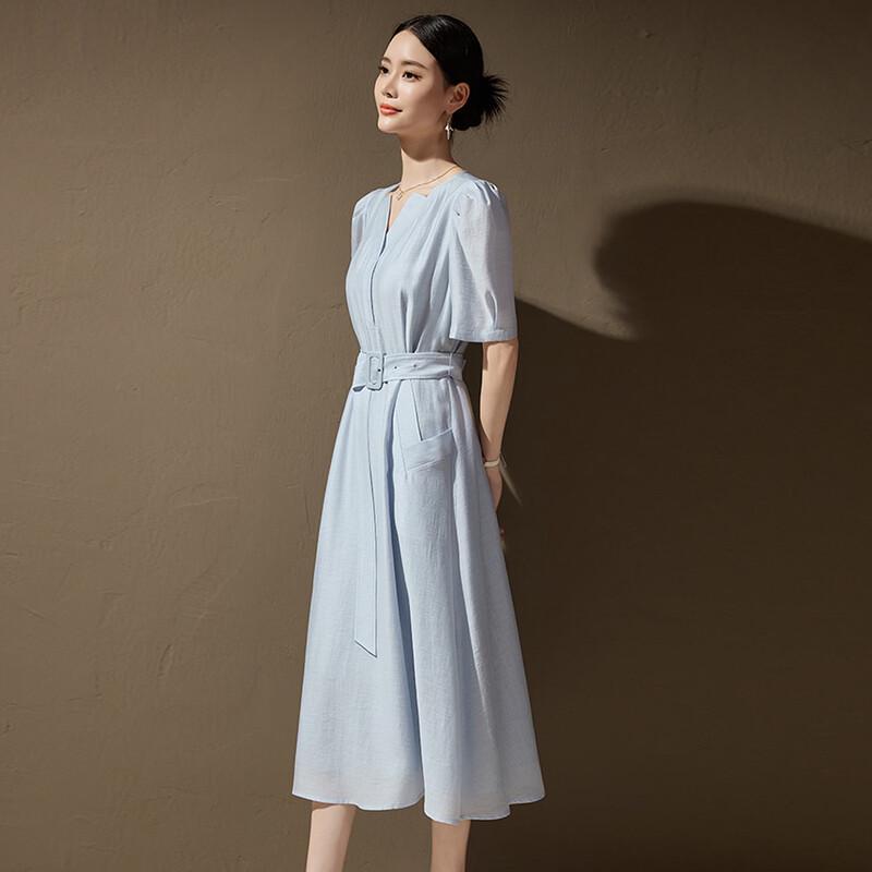 Elegant Summer Commuter A-Line Dress