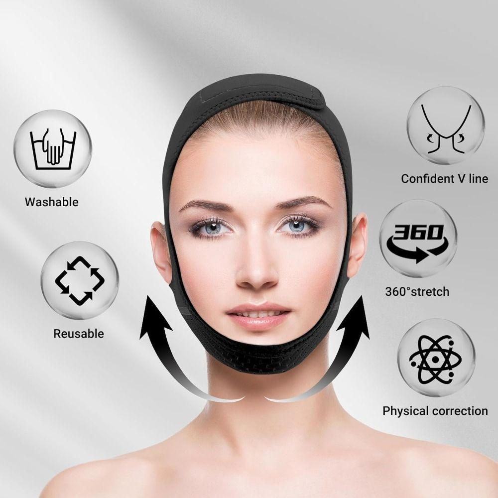 Jawline Shaper Face Slimming Strap Adjustable Lifting Mask New V Face Strap  for Sleeping
