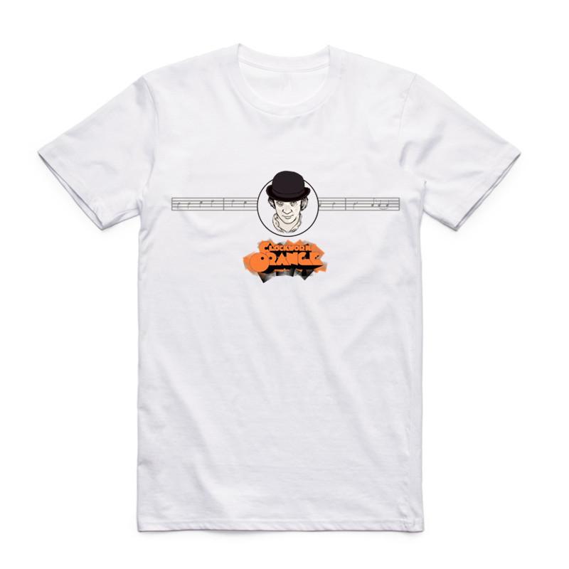 2026 Summer Fashion Men Print Stanley Kubrick's Clockwork Orange T-shirt O-Neck Short Sleeve Alex Malcolm McDowell Tee T Shirt