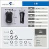 HEIGHTEN 21mm Reel Handle Knob 5g Carbon Shimano Daiwa Universal Type S Type A for Gourd Series (Improved) (Daiwa) (Shimano) (Gunmetal) (742)