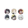 Fragrant Flowers Bloom with Dignity 07 [Official Illustration] Hologram Can Badge [57mm] 6-Pack Box