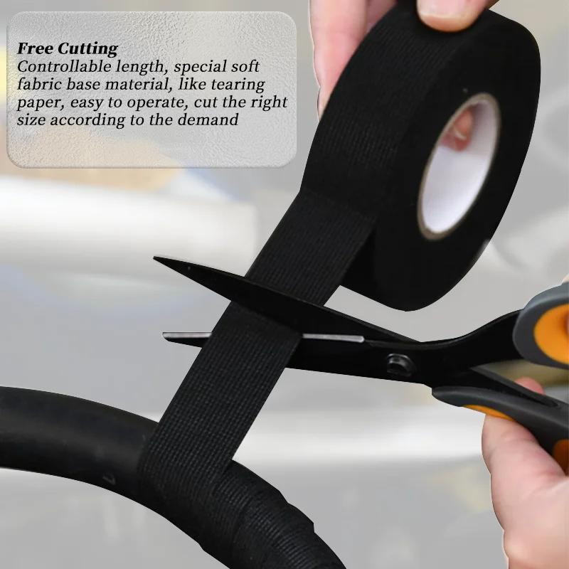 5Pcs Tape Car Cable Harness Wiring Loom Protection Waterproof Tape Electrical Insulating Tape Heat Resistant Harness Tape