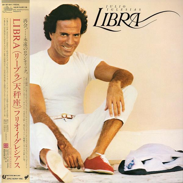 

LP Record JULIO IGLESIAS - Libra 283P641 EPIC 1985 Japan Obi Pop Used