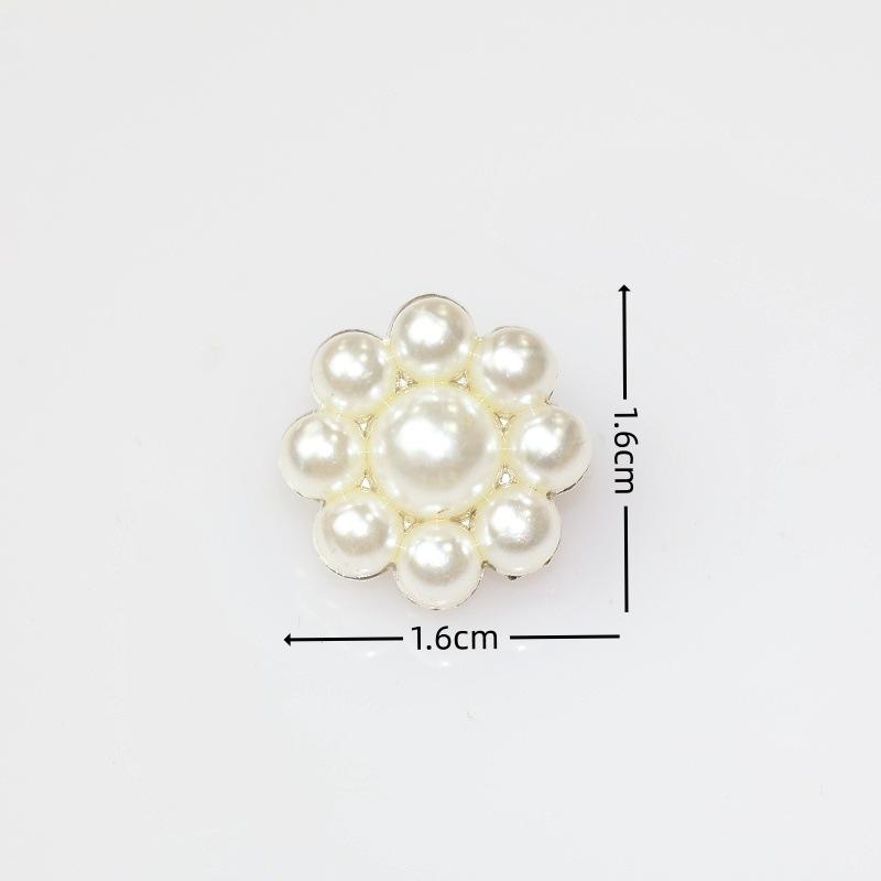 Non-slip Button Underbutton Removable Adjustable No-stitch Button No-stitch Pearl Button Shirt Decorative Brooch Button