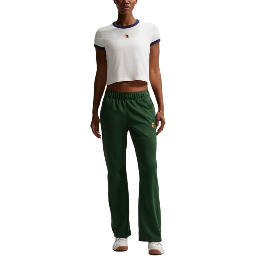 Nike Heritage Logo Cropped Short Sleeve Tennis Top Women tops IH5059-133