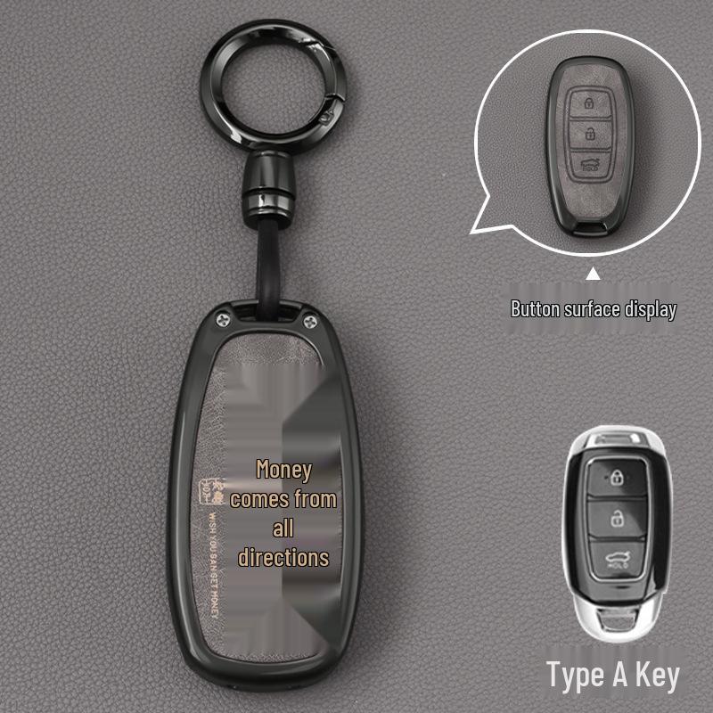 Compatible Key Cover for Hyundai ix35, Langdong Elantra, Mingtu, Yue Dong, Ruina, Yueliang, Festa, and Shengda Cars