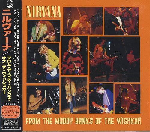 CD NIRVANA - From The Muddy Banks Of Wishakah MVCG212 Geffen Records 1996 Japan Rock Used