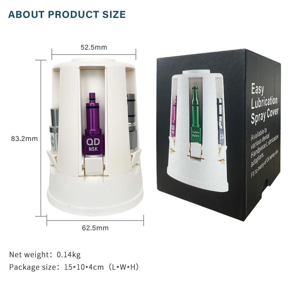 Niceden Dental Zahnarzt Handstück Wartung Tragbares Öl System Reinigung Schmierung Spray Abdeckung Labor Oraltherapie Maschine