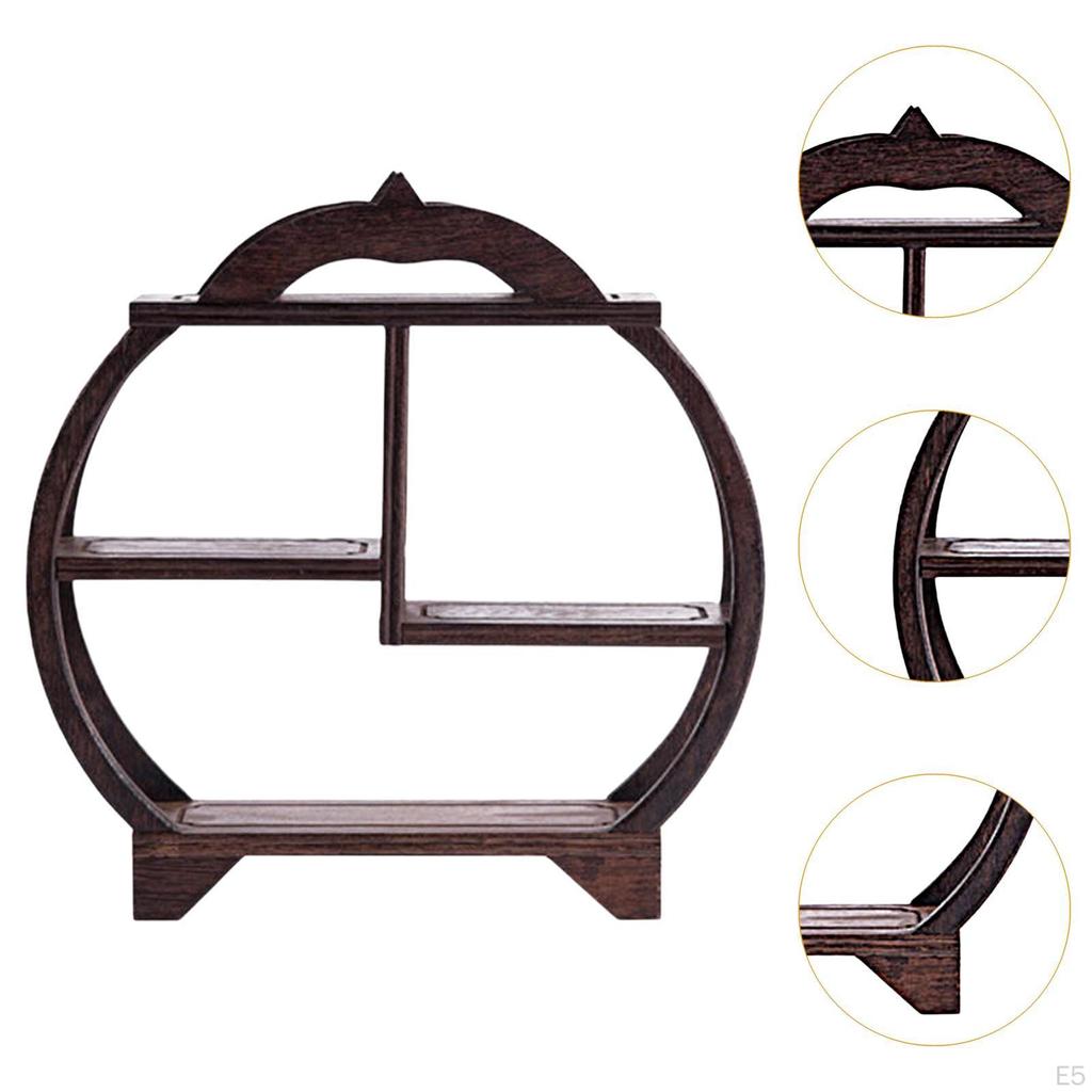 Rustic Wooden Plant Stand for Home And Office Decor