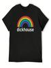 Bestseller - Dickhouse Mode T-Shirt Kurzarm T-Shirt Für einen Jungen Übergroßes T-Shirt Übergroße T-Shirts Für unisex